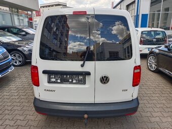 VW Caddy 2.0TDI 75kW DSG Zadní 2 křídlé dveře 5-míst Tažné - 5