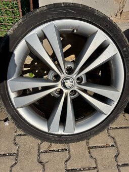 Alu kola R18 5X112 LETNÍ PNEU 225/40 R18 NEPTUNE - 5