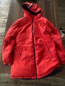 Dívčí /Chlapecká zimní bunda Tommy Hilfiger oboustranná - 5
