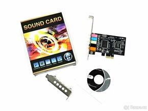Zvuková karta pro PC - C-Media CMI8738 - 5.1 kanálová - PCI- - 5