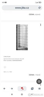 Sprchové dveře JIKA Lyra plus - 5