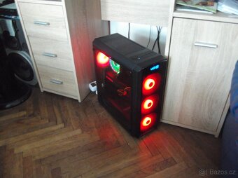 herní PC- Ryzen 7 3700x+RX 5700XT+NVMe SSD - 5