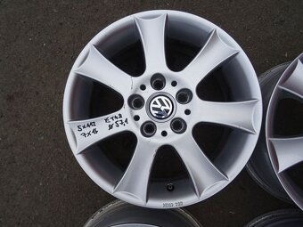 Alu disky na Škoda, VW, 16", 5x112, ET 48, šíře 7J - 5