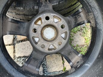 4x alu disky 5x118 R16, letní pneu 90% C - 5