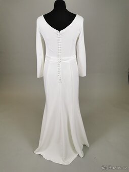 Luxusní nenošené svatební šaty, MARIGOLD, XS/S- 34/36 EU - 5