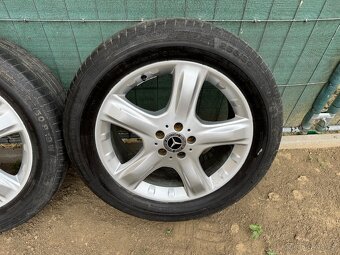 Prodám originální sadu alu kol R19 na MERCEDES ML W164 jak j - 5