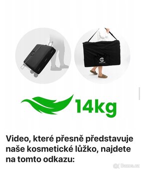Kosmetické lůžko Masážní stůl - 5