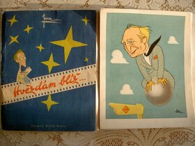 HVĚZDÁM BLÍŽ .... HONZA kresby 45ks PROTEKTORÁT 1943 BRNO - 5