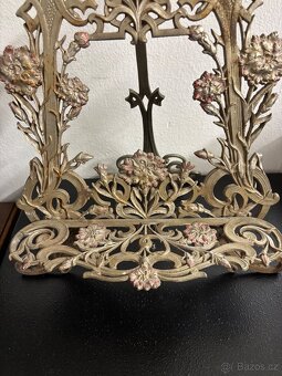 Secesní stojan na fotky - 5