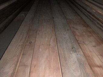 Prodám stará borovicová prkna. - 5
