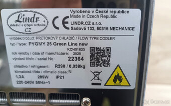 Výčepní zařízení LINDR PYGMY 25 Green Line new - nové - 5