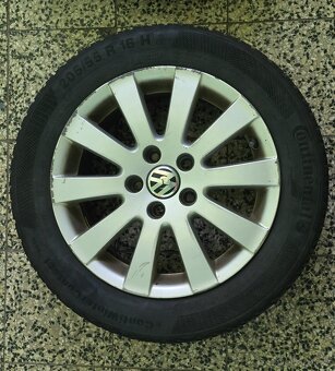 Prodám originální VW 16" + zimní Continental - 5