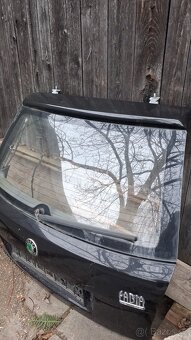 Zadní dveře Fabia 1, černé - 5