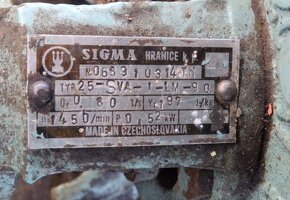 Sigma chlazení obráb. stroje,čerpadlo - 5
