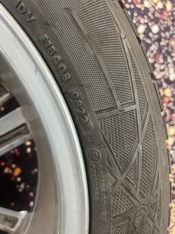 5x100 r17 alu kola + pneu 205 55 17 volkswagen - 5