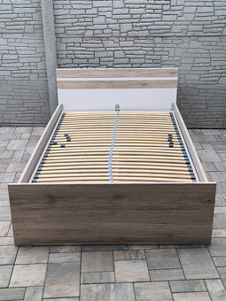 Prodám postel + Matrací 120cm x 200cm - 5