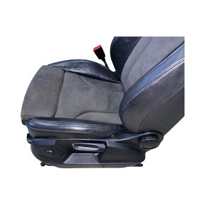 Sedačky černá kůže alcantara Audi Q5 8R r.v. 2009 - 5