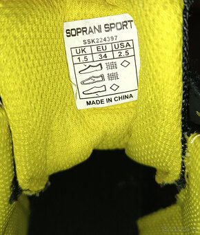 Dětské kotníkové podzimní boty Soprani Sport - vel. 34 - 5