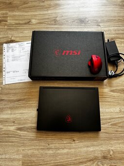 Herní notebook MSI GF63 RTX3050, 512 SSD+ 1TB - 5