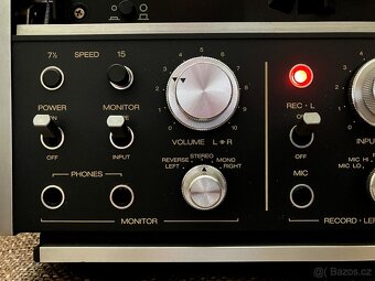 AUDIOFILSKÝ DVOUSTOPÝ VYSOKORYCHLOTNÍ REVOX B77 Mk II CCIR - 5