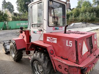 Kloubový nakladač O&K L5, hmotnost 4500 kg,pohon 4x4, - 5