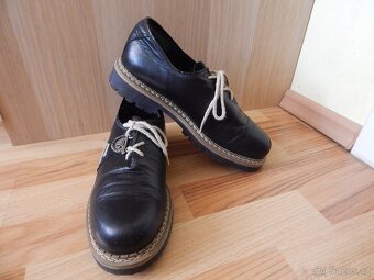 Dámské kožené boty vel.39 - 5