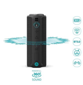 Přenosný reproduktor LAMAX Sounder2 Max černý TWS 50W Záruka - 5