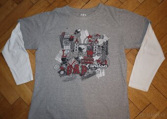 +++ 9x chlapecká košile, triko - vel. 152-170 - levně +++ - 5