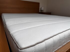 Kompletní postelový set - IKEA MALM + premium matrace - 5