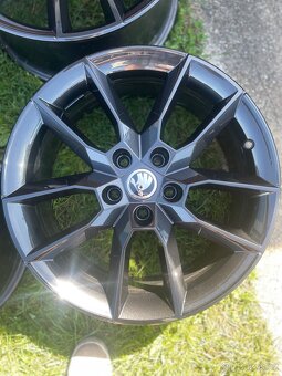Alu kola Škoda originál Gemini R18 - 5