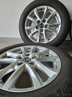 Orig. Mazda 5x114 Letní 205/60/16 - zánovní - 5