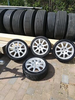 Alu originální obutá kola Peugeot - 5