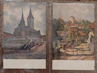 Pohľadnice - SR - Žilina (čiernobiele + malý formát) - 5