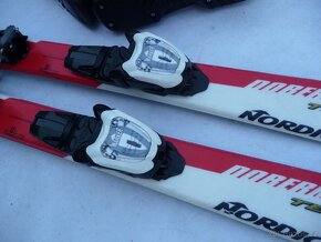 274. Lyže NORDICA - 130 cm + boty NORDICA 37 eu - set - 5