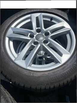 Audi A4 kola zimní originál 17" Continental 225/50 - 5