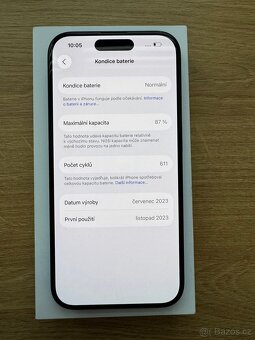 iPhone 15 Pro 256Gb Blue - 5
