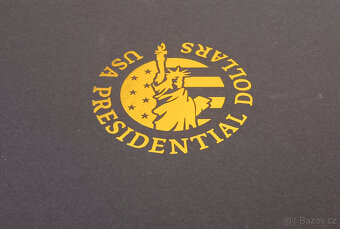 34 prezidentských dolarů – luxusní zlatá sada - 5