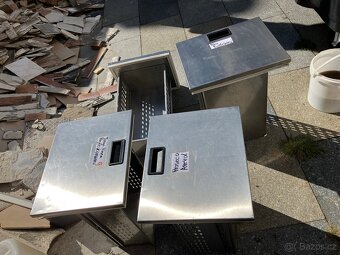 Nerezový chladící šuplíkový stůl - 5