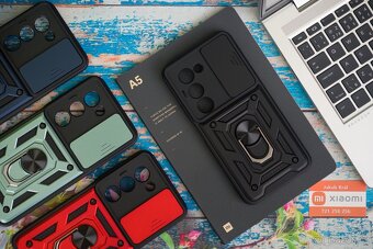 Outdoorová pouzdra s magnetem, stojánkem, krytkou foto - 5