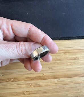 OURA Ring 3 Heritage Silver, velikost 13 - 5
