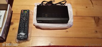 Prodám televizi Sharp + set top box dvb t2 Emos - 5