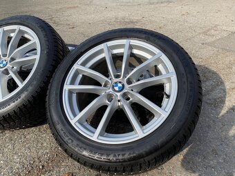 Originální alu kola BMW 5x112 r17, pneu 225/50 r17 - 5