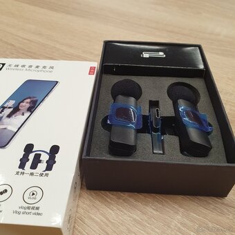 Bezdrátový 2.4G mikrofonní systém K9 - 5