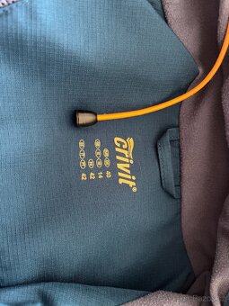 Dámská petrolejová turistická větrovka vel L lidl - 5