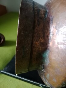 Konvice měděná masivní starožitnost - 5
