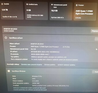 Herní PC Gigabyte Gaming Ryzen7 - 5