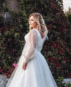 NOVÉ svatební šaty VINTAGE - 5