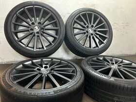 letní originál alu sada Škoda Octavia III Turini 18" 5x112 - 5