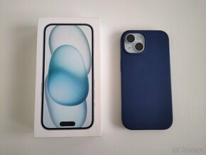 iPhone 15 256GB modrá + kryt Alza + tvrzené sklo - 5