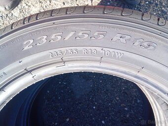 2 ks letních pneu Pirelli v rozměru 235/55 R 19 - 5